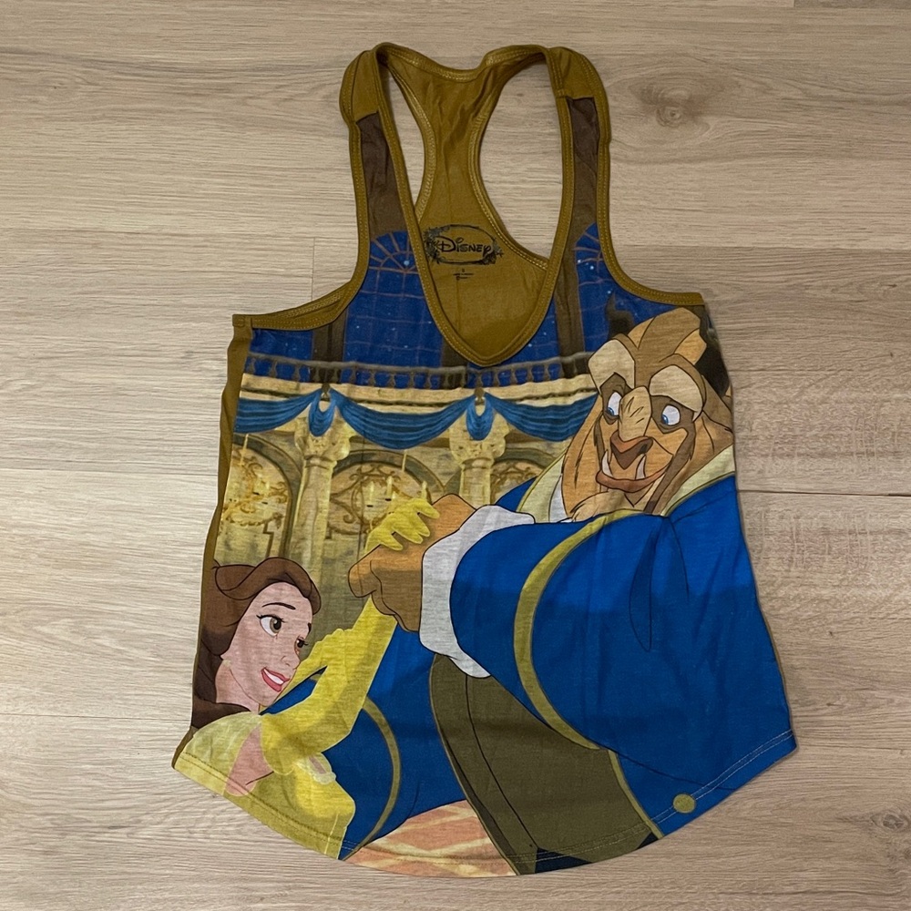 Disney Tank Top beauty and the beast